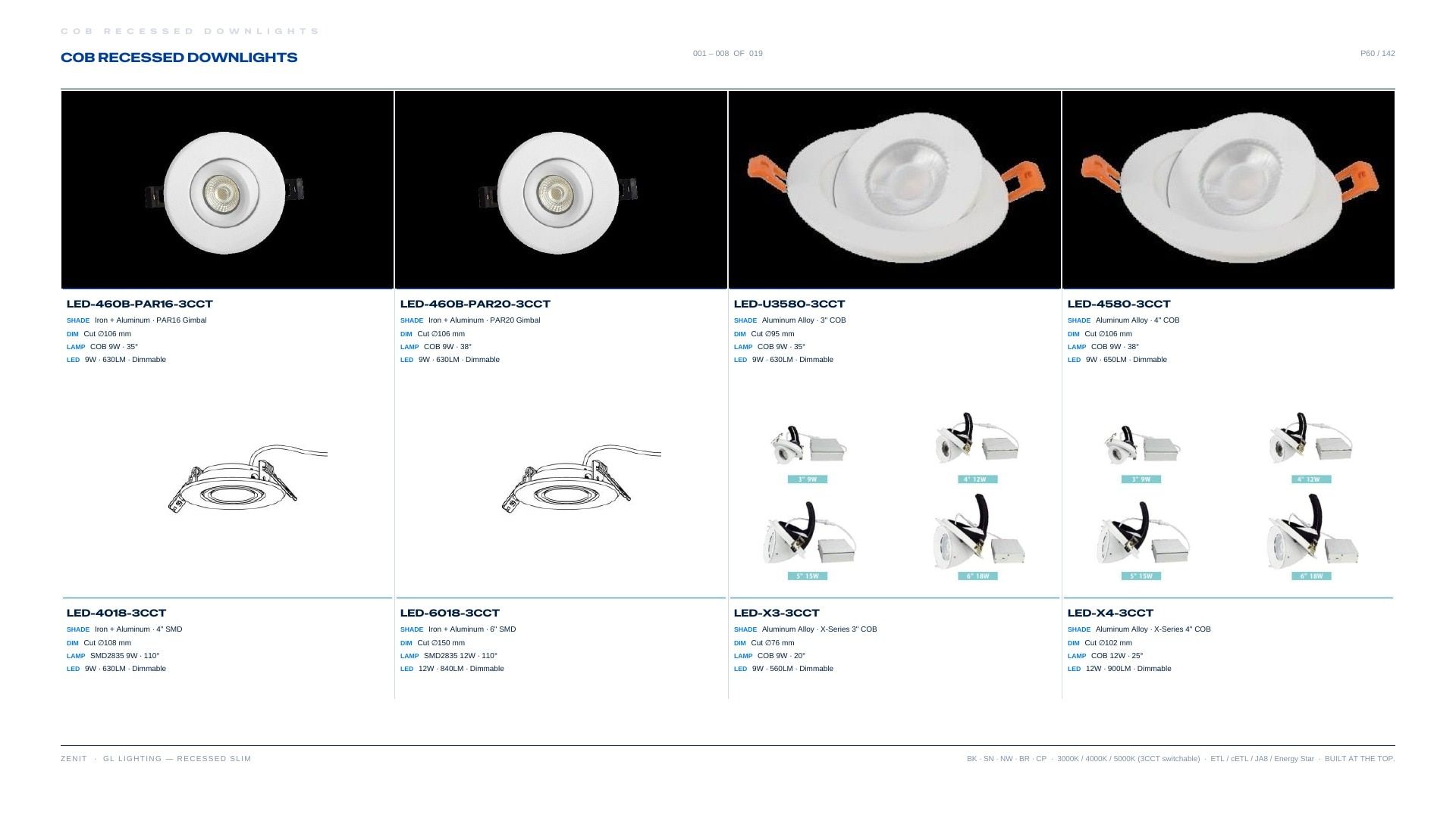 ZENIT Lighting Lighting Products Catalog Weekly Ad January 1 - December 31, 2026