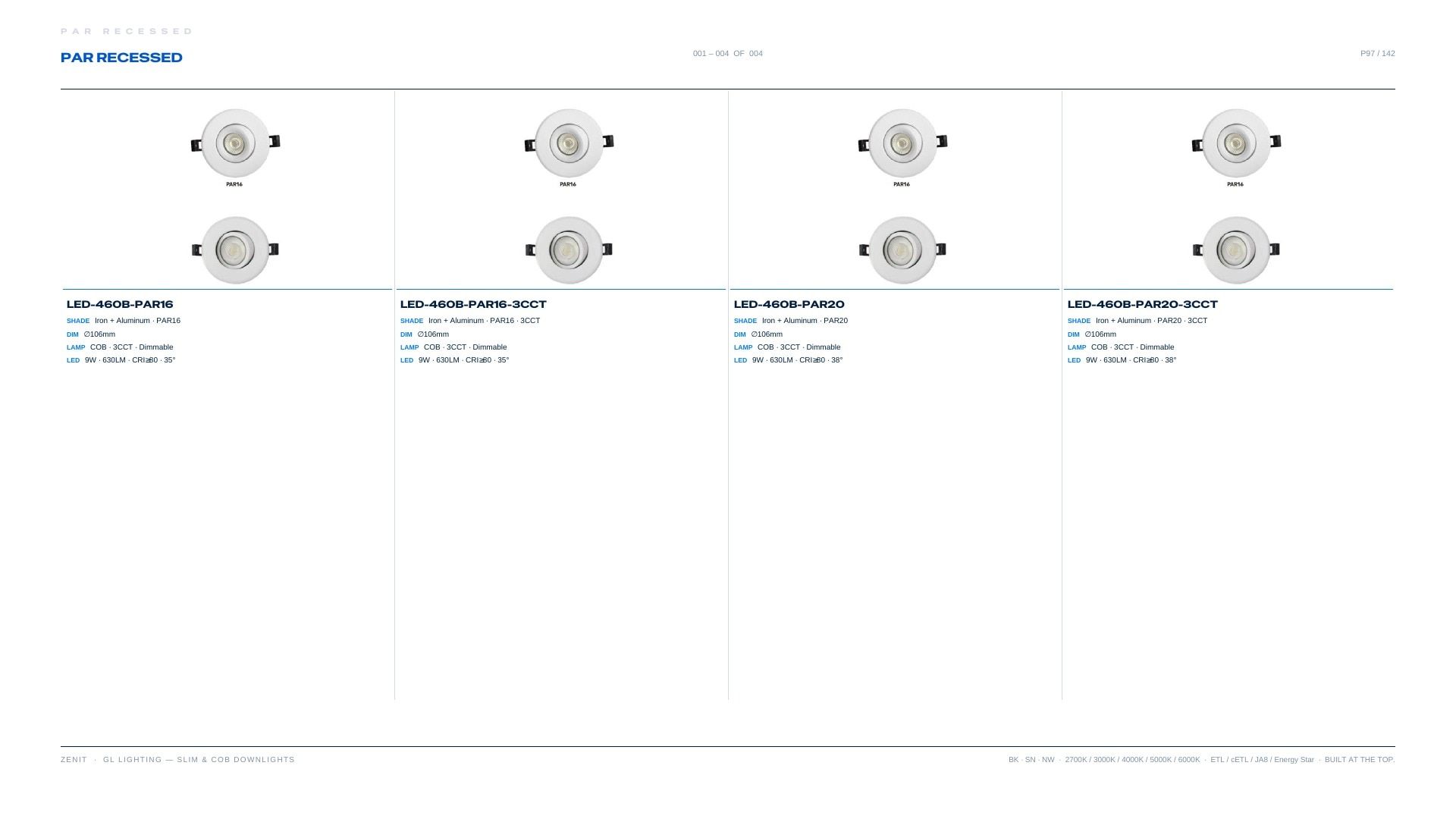 ZENIT Lighting Lighting Products Catalog Weekly Ad January 1 - December 31, 2026