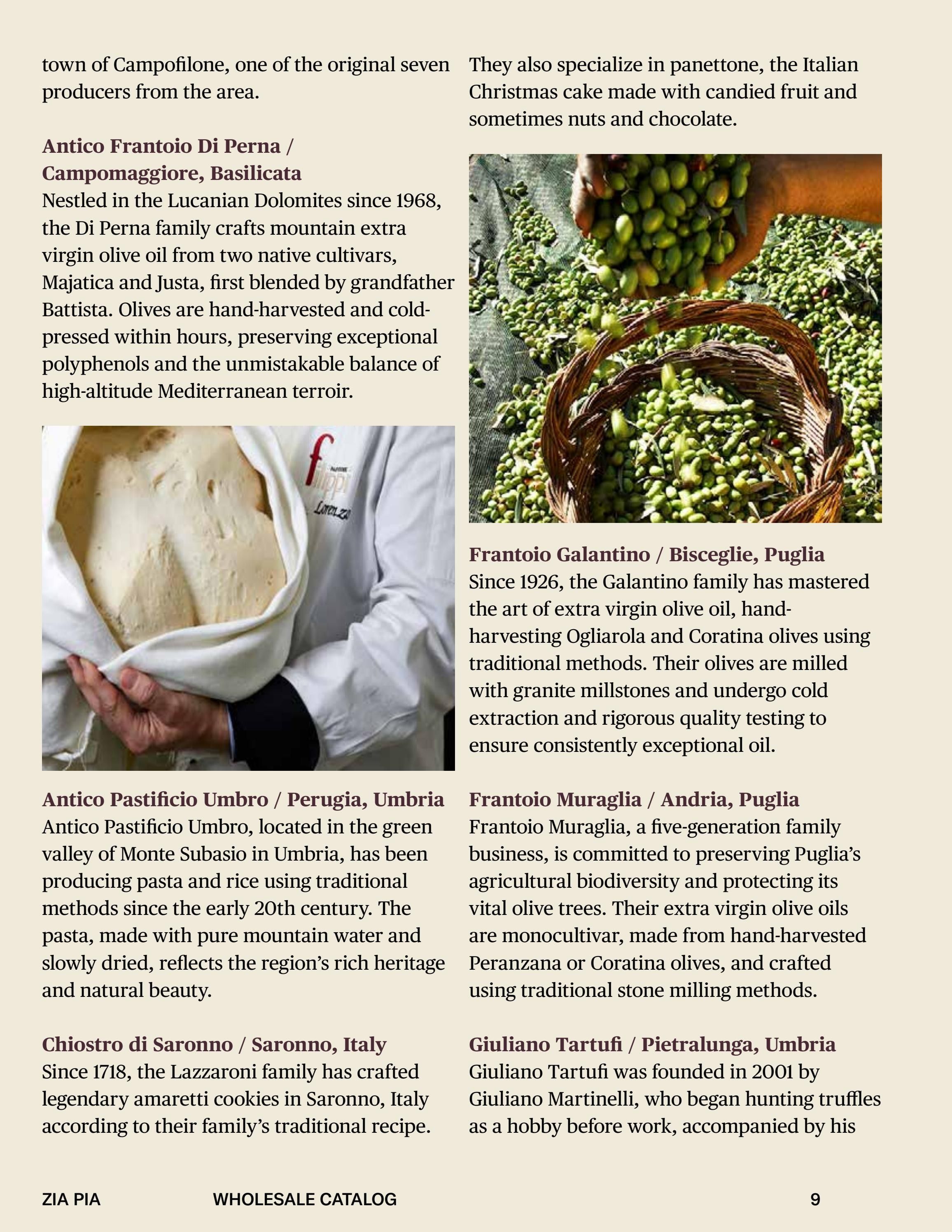 Zia Pia Fall and Winter Food Catalog Weekly Ad January 1 - December 31, 2026