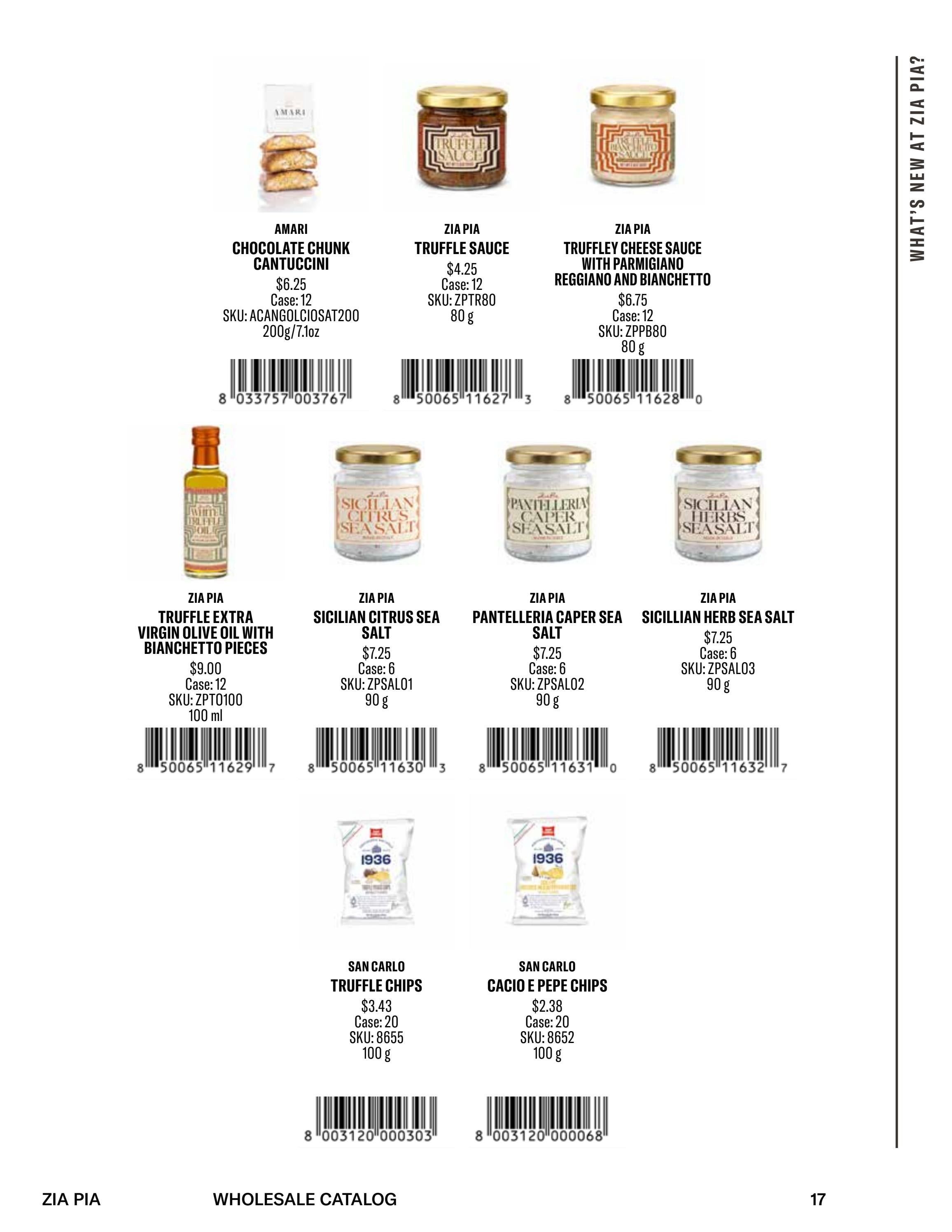 Zia Pia Fall and Winter Food Catalog Weekly Ad January 1 - December 31, 2026