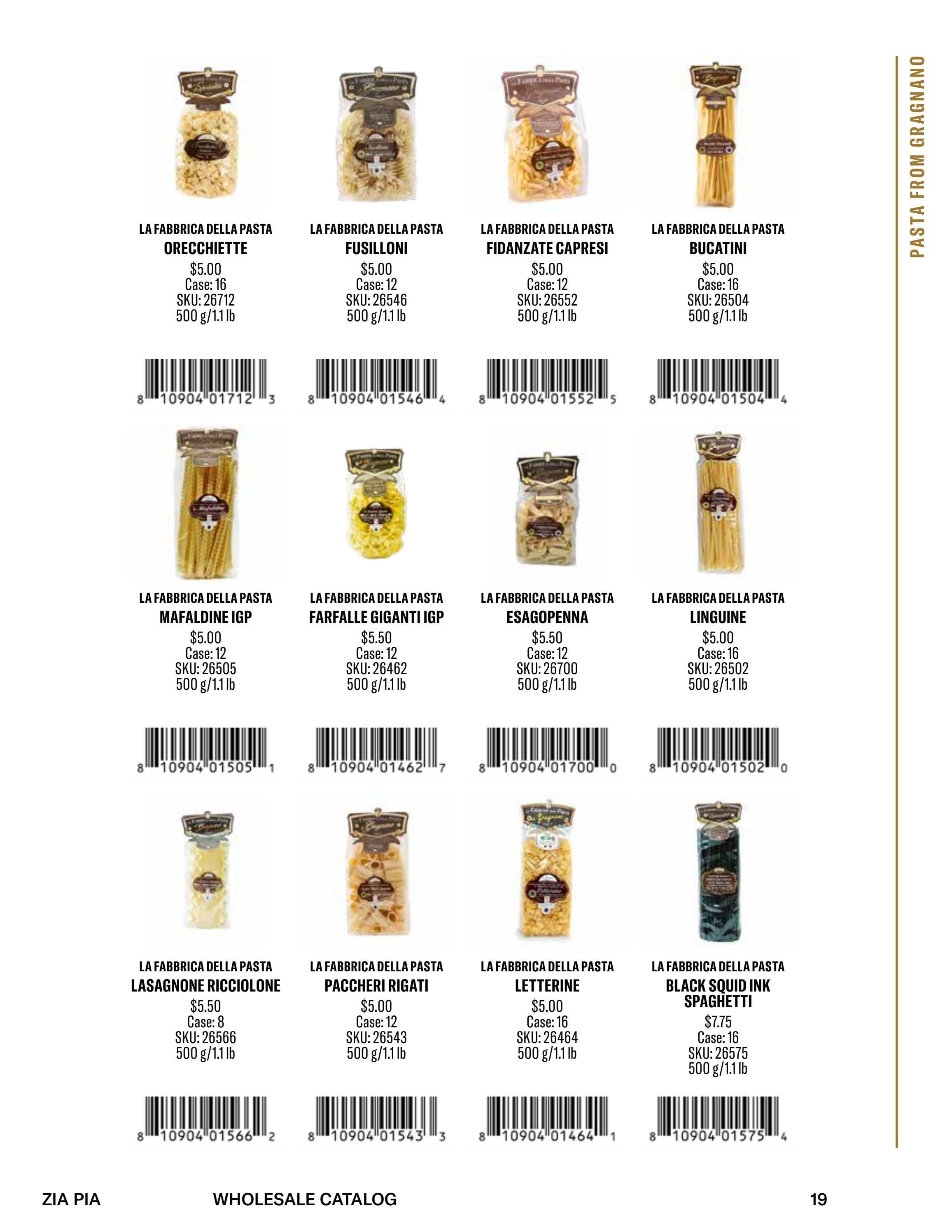 Zia Pia Fall and Winter Food Catalog Weekly Ad January 1 - December 31, 2026