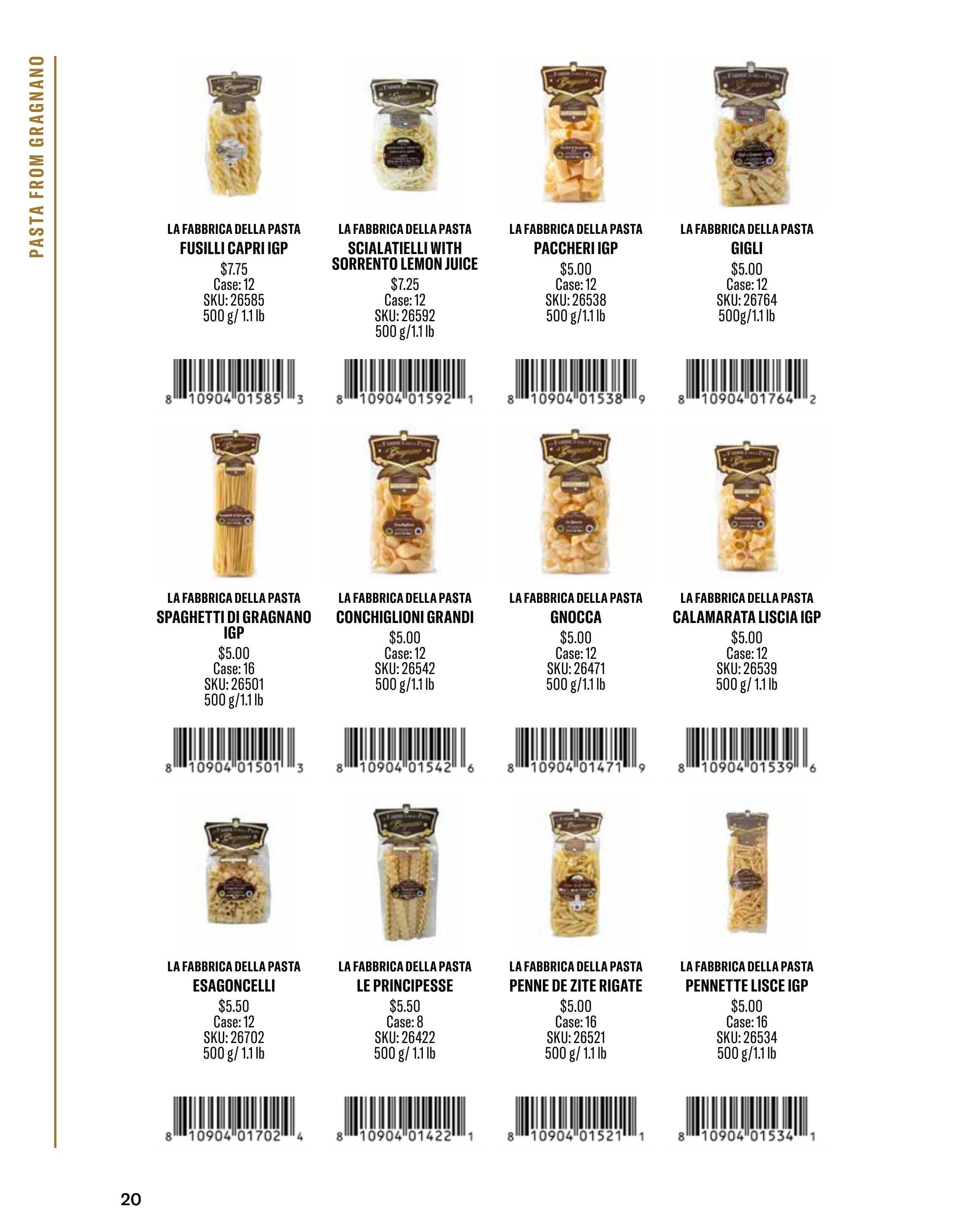 Zia Pia Fall and Winter Food Catalog Weekly Ad January 1 - December 31, 2026
