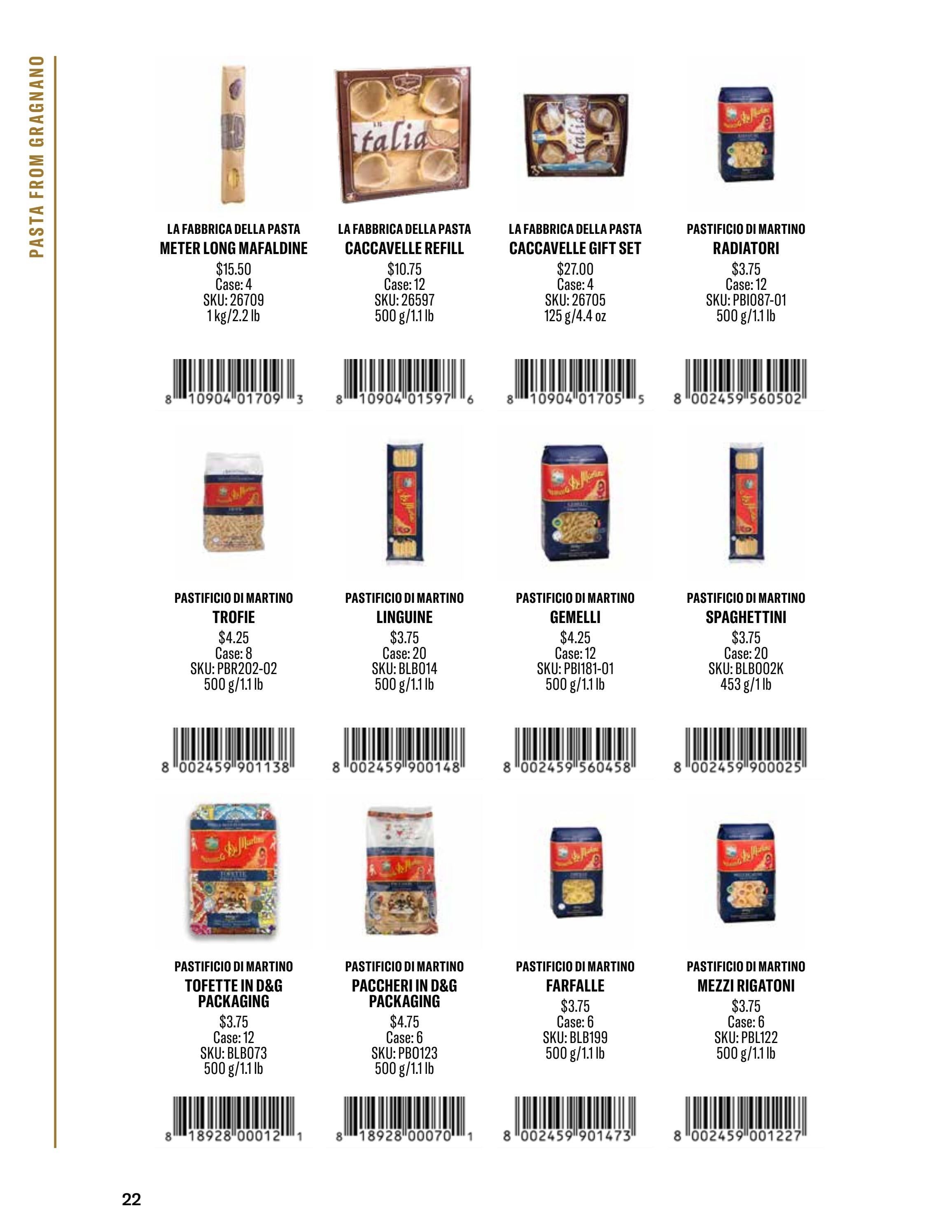 Zia Pia Fall and Winter Food Catalog Weekly Ad January 1 - December 31, 2026