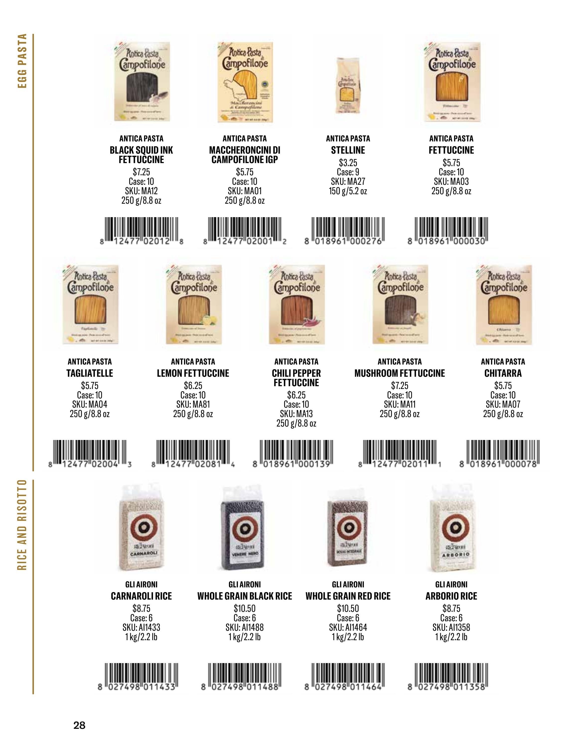 Zia Pia Fall and Winter Food Catalog Weekly Ad January 1 - December 31, 2026