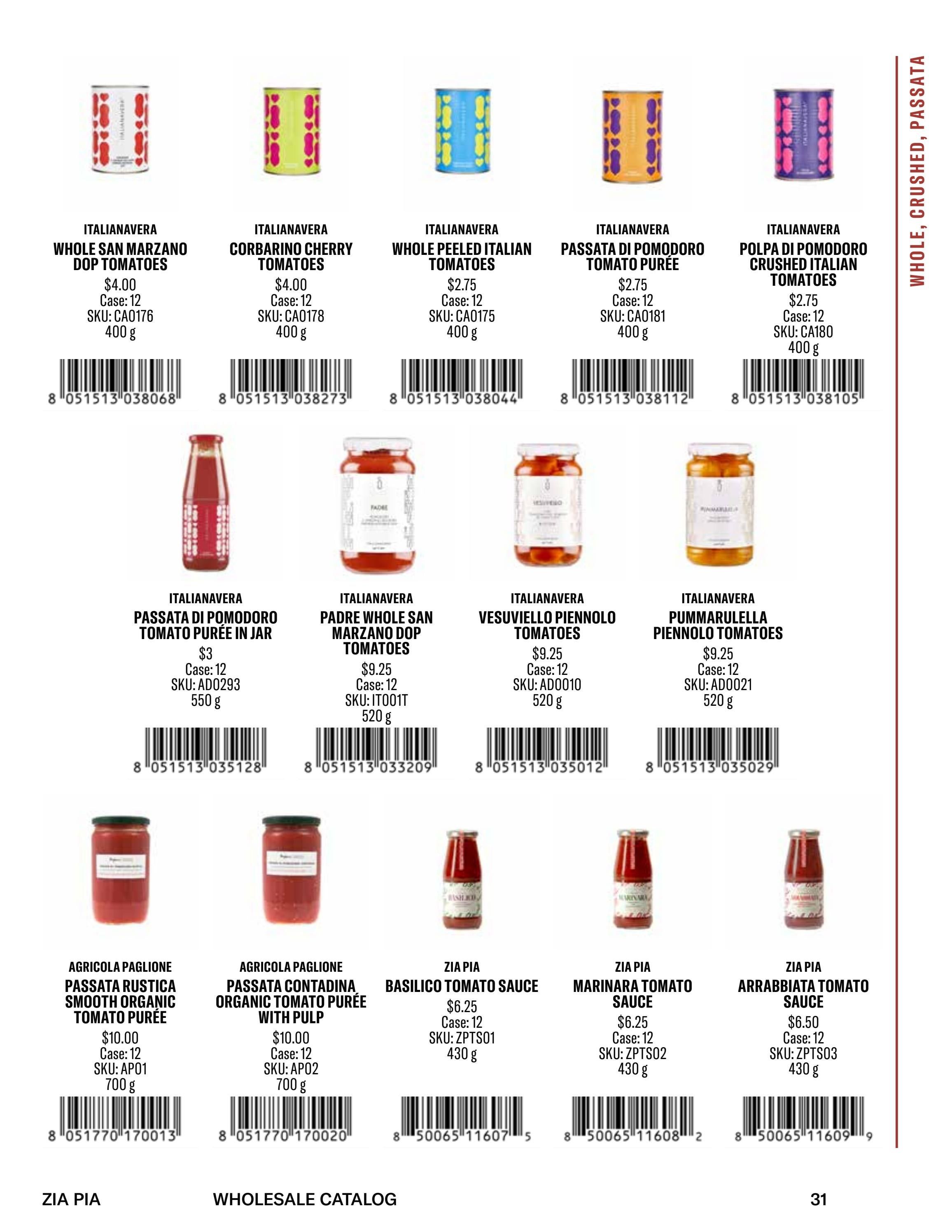 Zia Pia Fall and Winter Food Catalog Weekly Ad January 1 - December 31, 2026