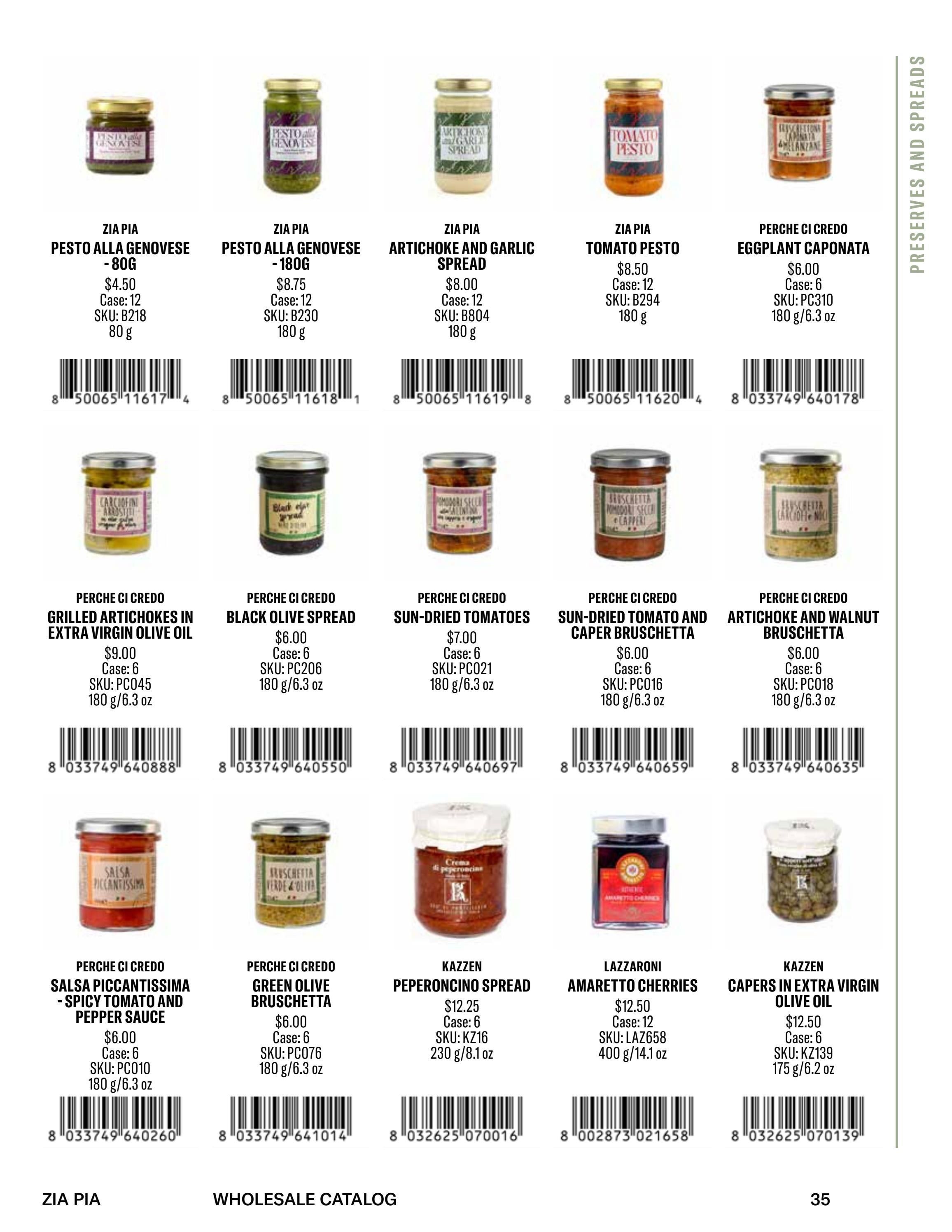 Zia Pia Fall and Winter Food Catalog Weekly Ad January 1 - December 31, 2026