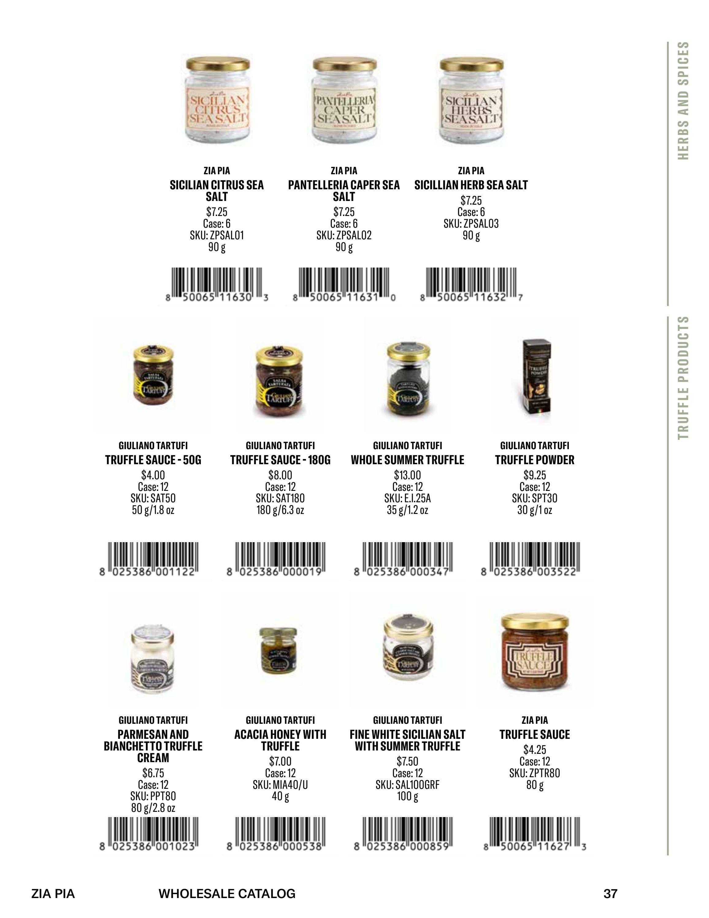 Zia Pia Fall and Winter Food Catalog Weekly Ad January 1 - December 31, 2026