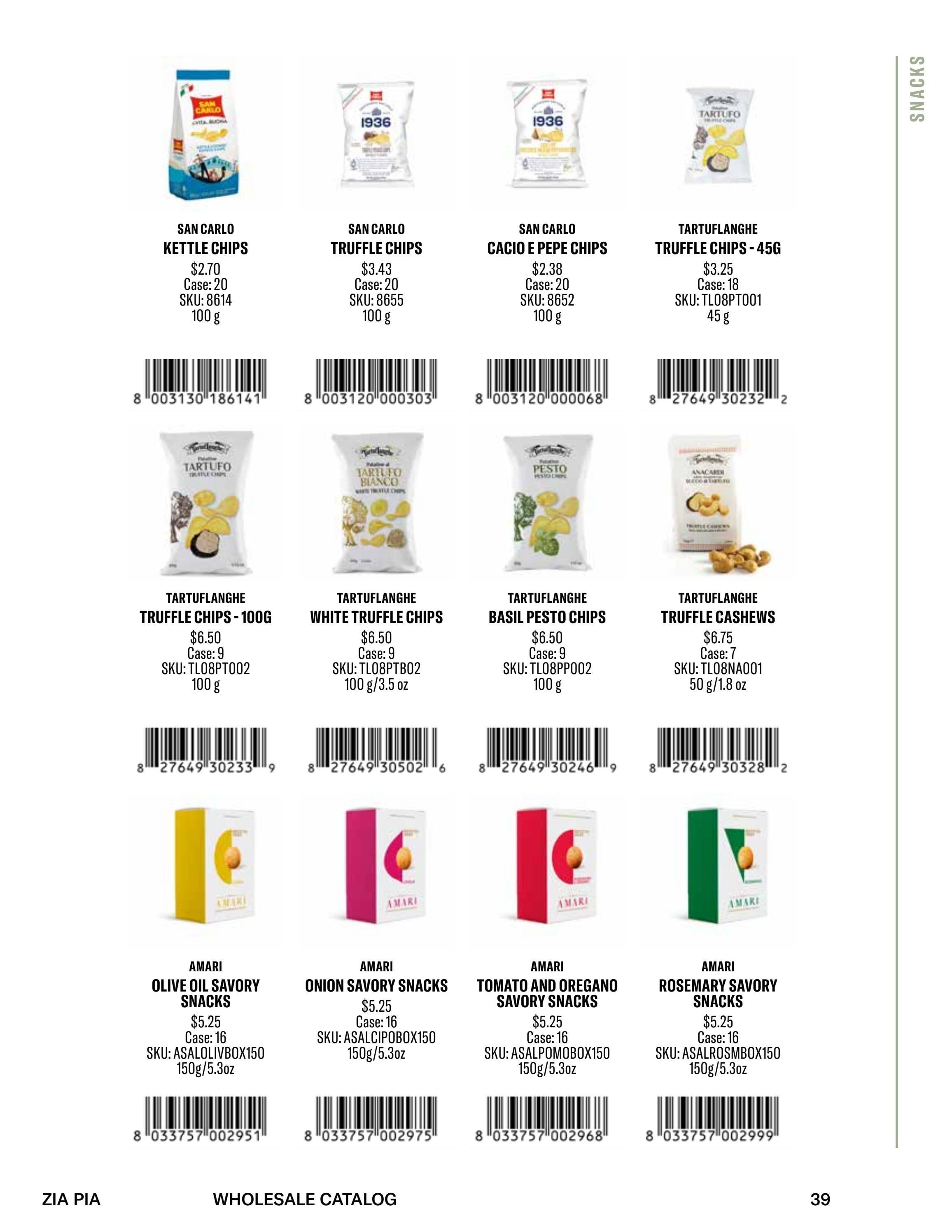 Zia Pia Fall and Winter Food Catalog Weekly Ad January 1 - December 31, 2026