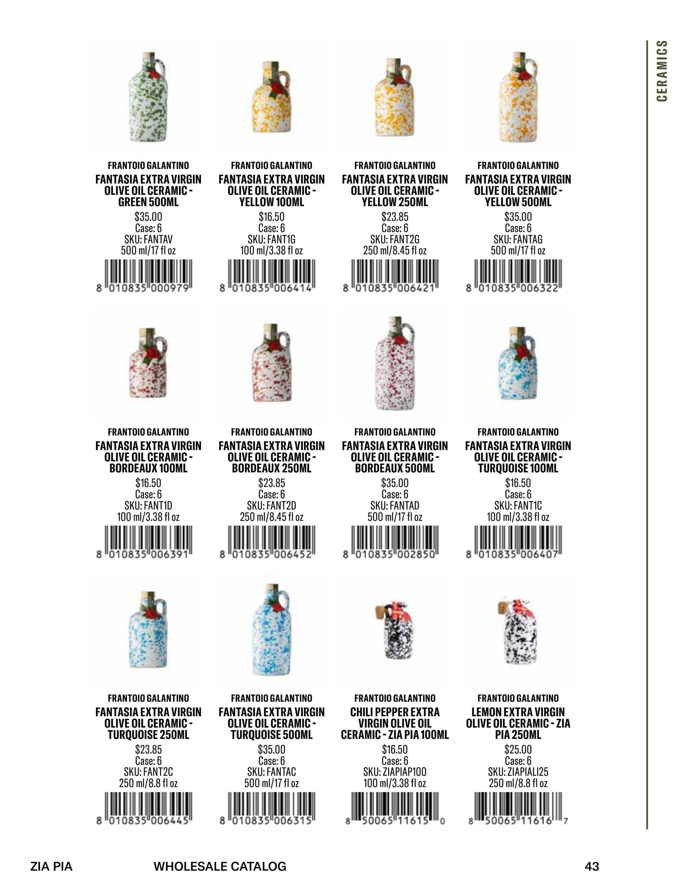 Zia Pia Fall and Winter Food Catalog Weekly Ad January 1 - December 31, 2026