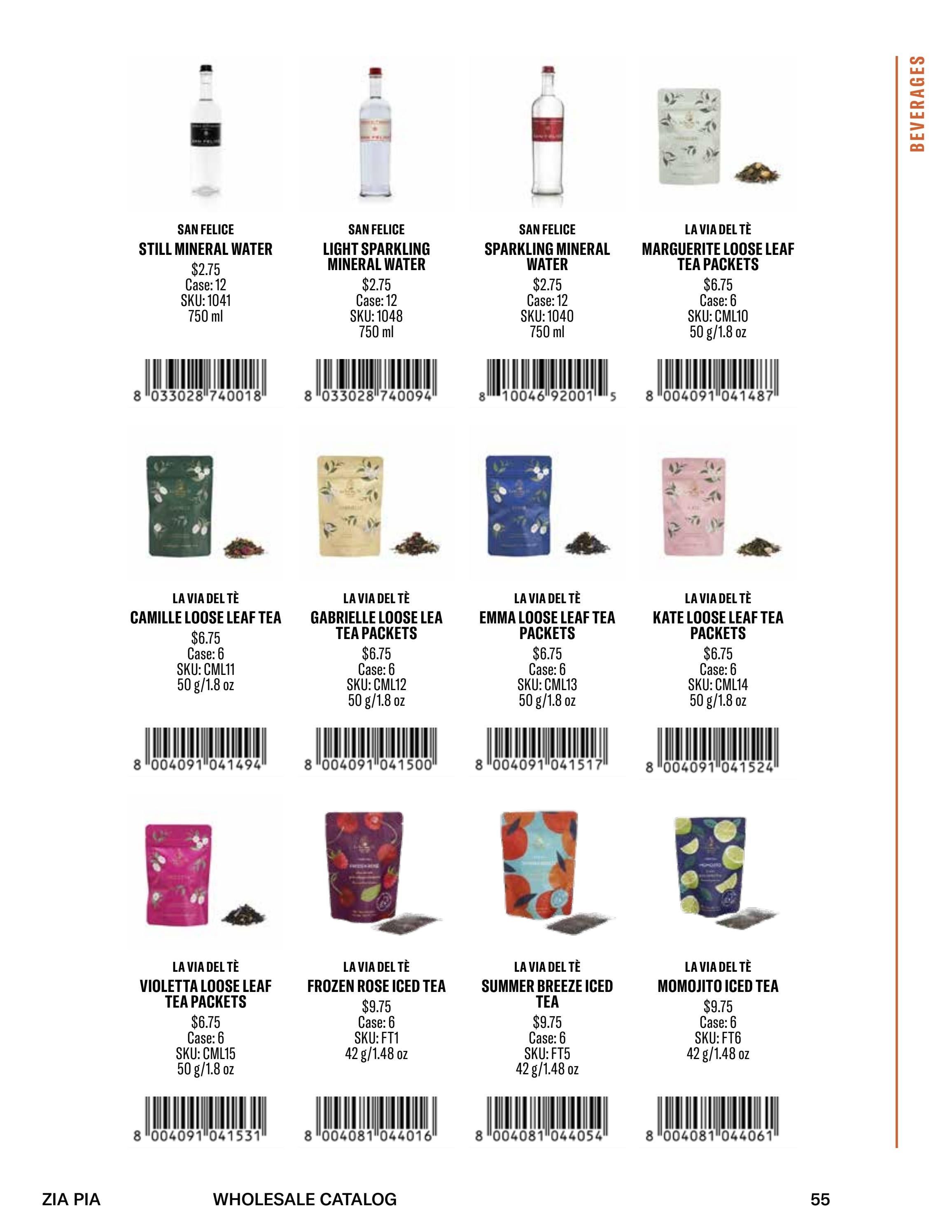 Zia Pia Fall and Winter Food Catalog Weekly Ad January 1 - December 31, 2026