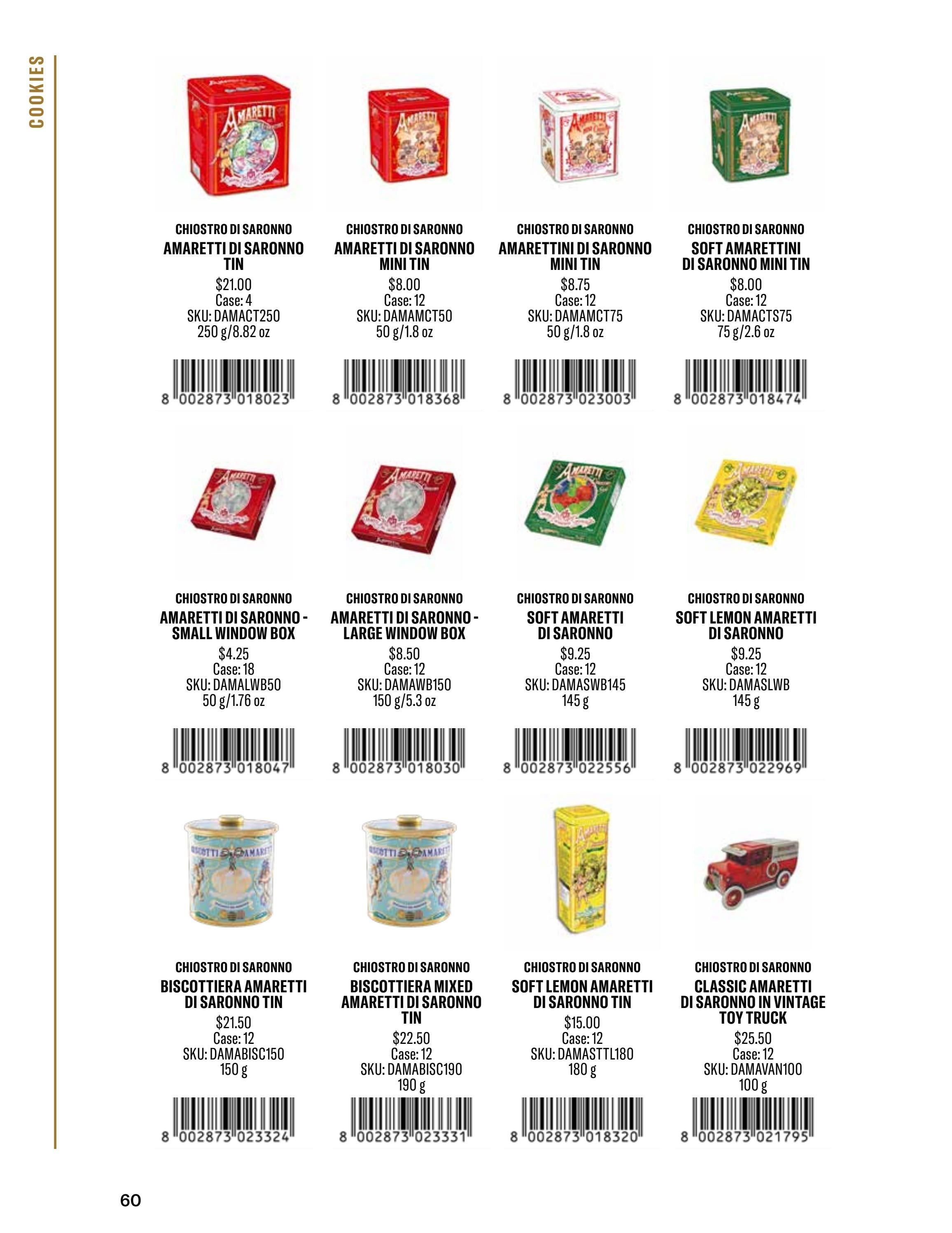 Zia Pia Fall and Winter Food Catalog Weekly Ad January 1 - December 31, 2026