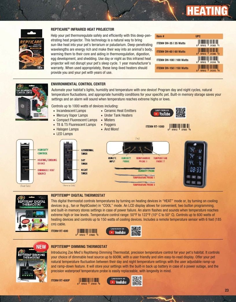 Zoo Med Pet Products Catalog Weekly Ad January 1 - December 31, 2026