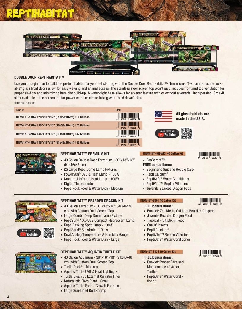 Zoo Med Pet Products Catalog Weekly Ad January 1 - December 31, 2026