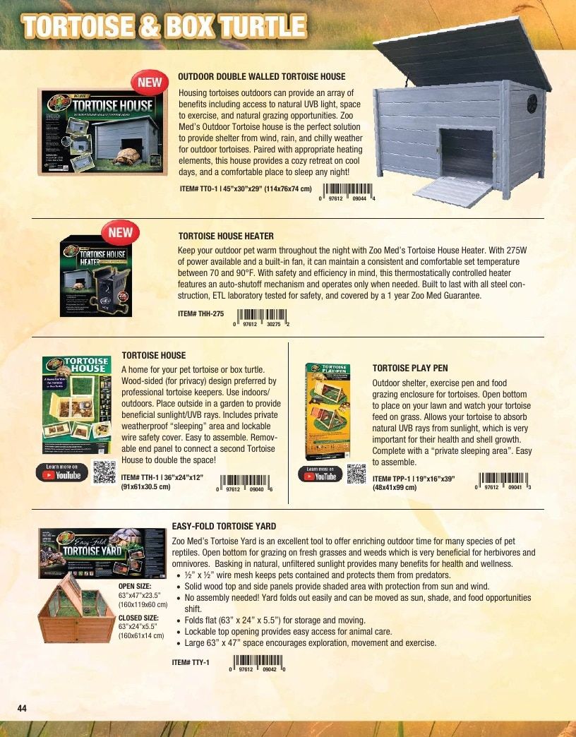 Zoo Med Pet Products Catalog Weekly Ad January 1 - December 31, 2026