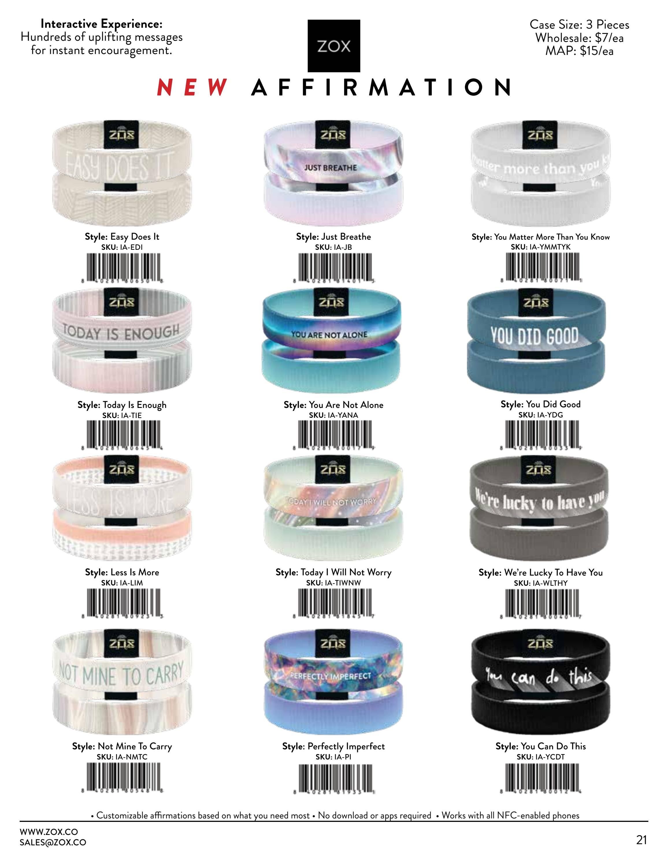 ZOX Fall and Winter Accessories Catalog Weekly Ad January 1 - December 31, 2026