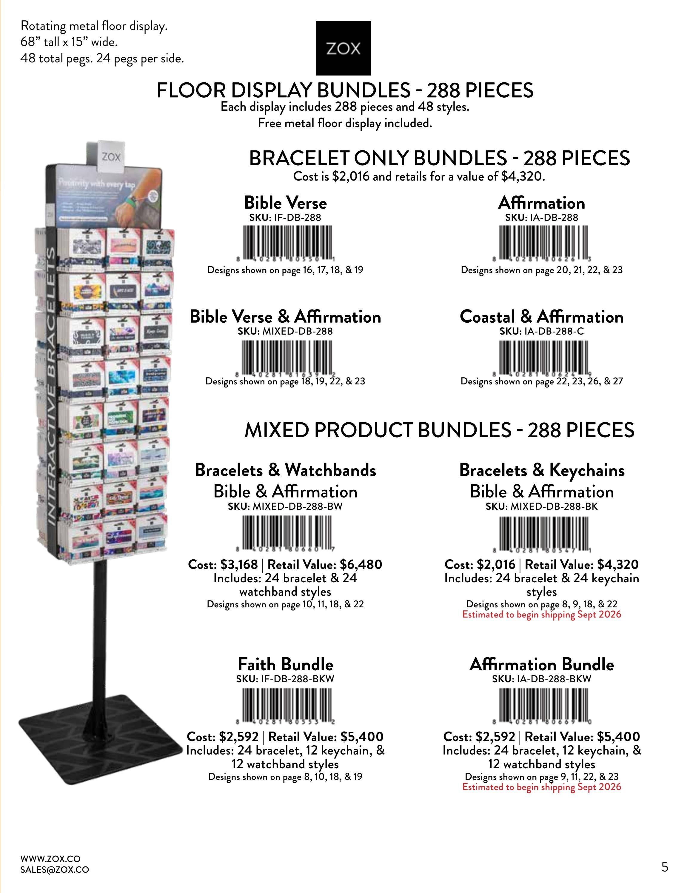 ZOX Fall and Winter Accessories Catalog Weekly Ad January 1 - December 31, 2026