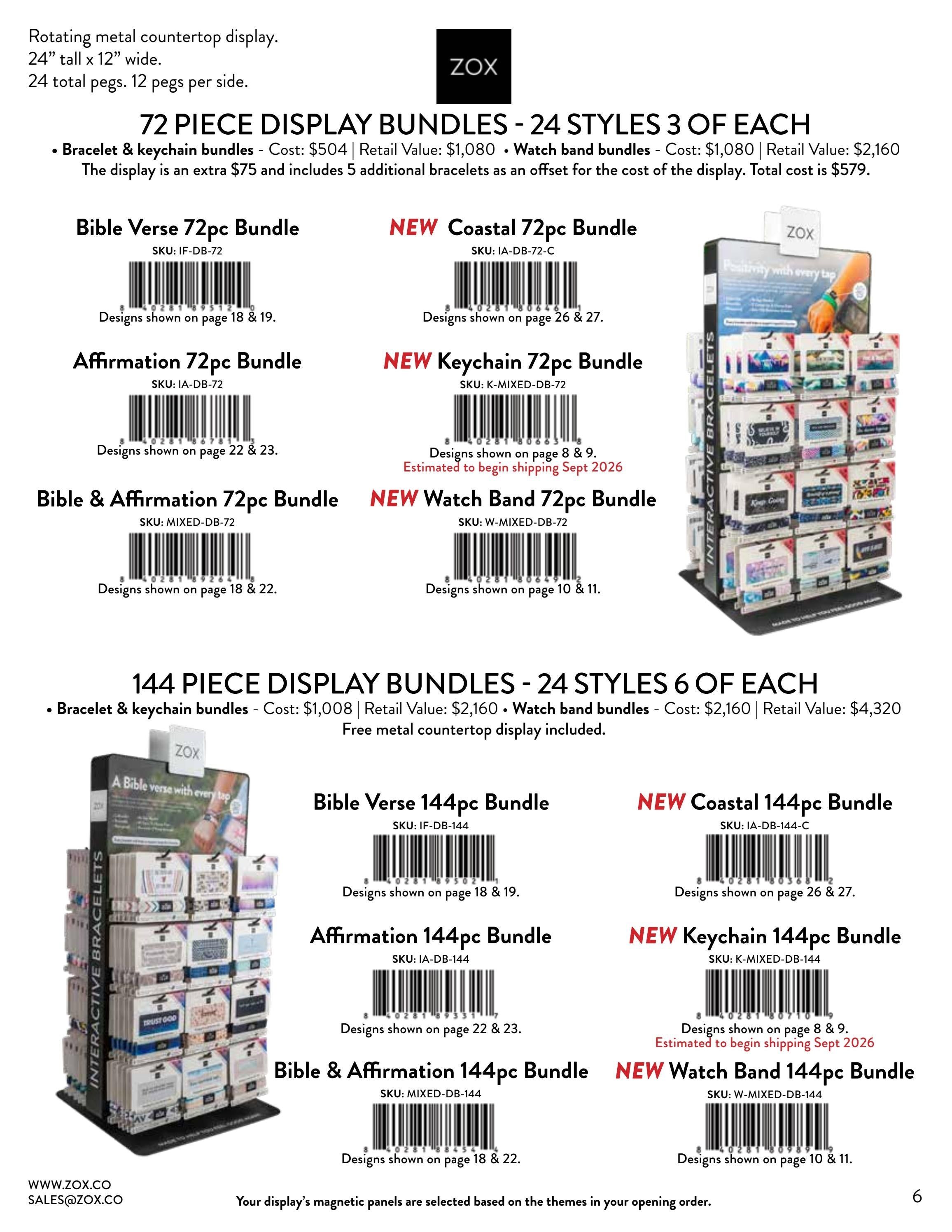 ZOX Fall and Winter Accessories Catalog Weekly Ad January 1 - December 31, 2026