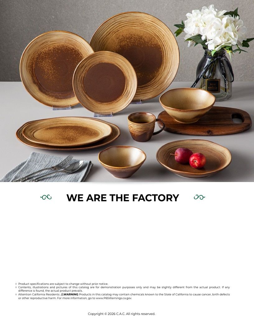 C.A.C. Foodservice Smallwares Catalog Weekly Ad January 1 - December 31, 2026