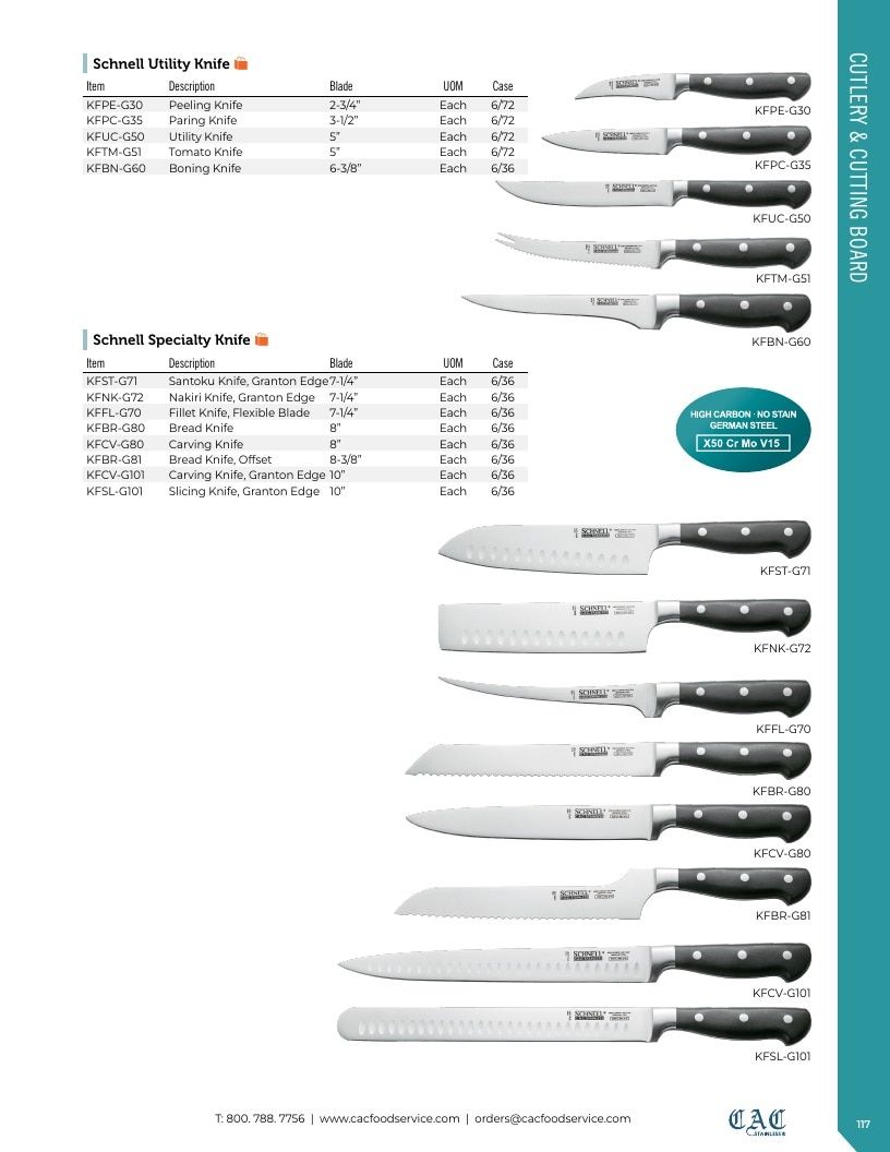 C.A.C. Foodservice Smallwares Catalog Weekly Ad January 1 - December 31, 2026