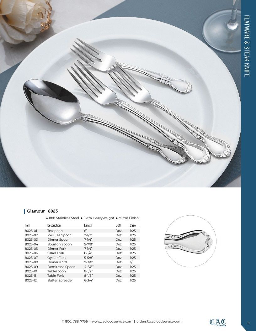 C.A.C. Foodservice Smallwares Catalog Weekly Ad January 1 - December 31, 2026