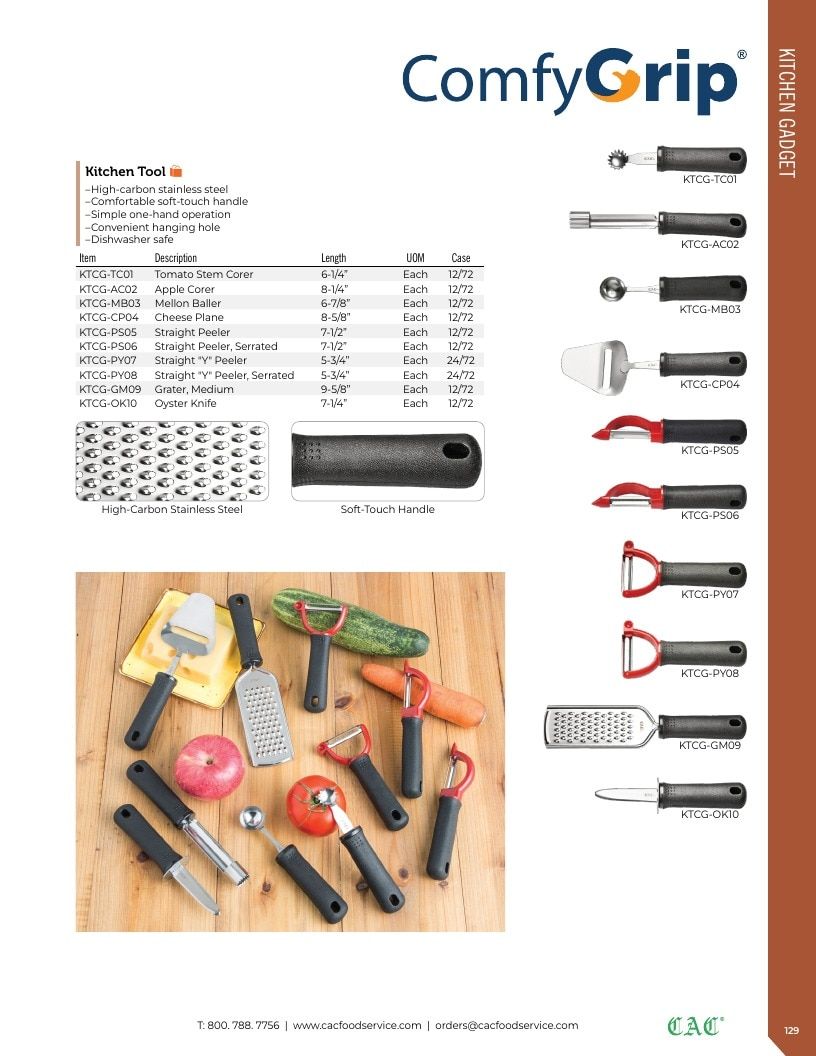 C.A.C. Foodservice Smallwares Catalog Weekly Ad January 1 - December 31, 2026