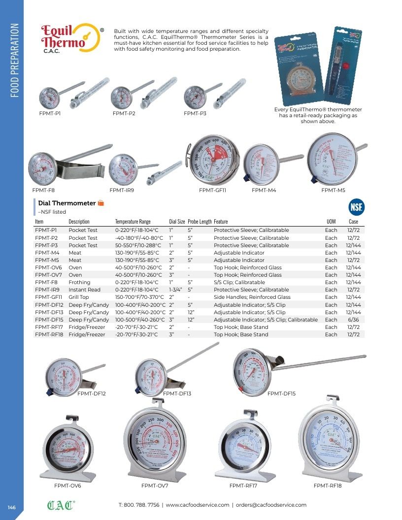 C.A.C. Foodservice Smallwares Catalog Weekly Ad January 1 - December 31, 2026