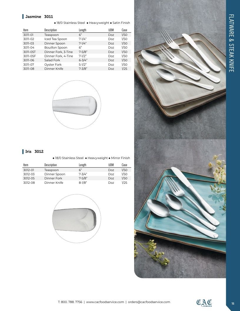 C.A.C. Foodservice Smallwares Catalog Weekly Ad January 1 - December 31, 2026