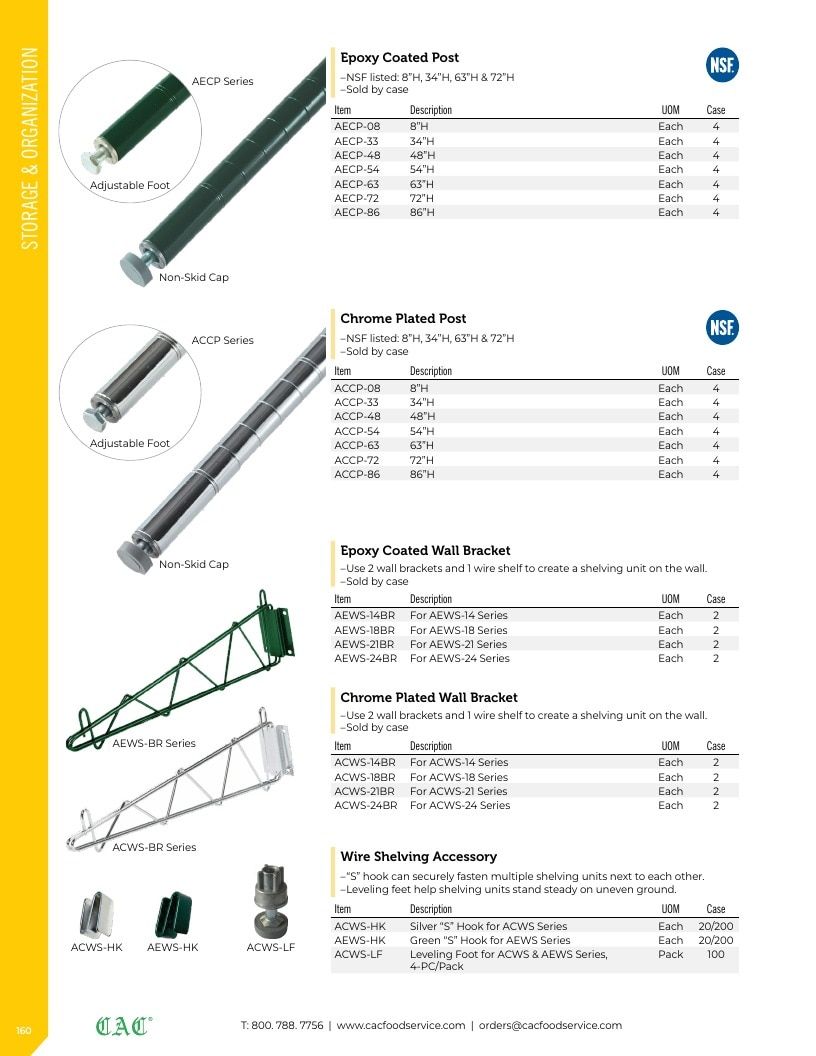 C.A.C. Foodservice Smallwares Catalog Weekly Ad January 1 - December 31, 2026