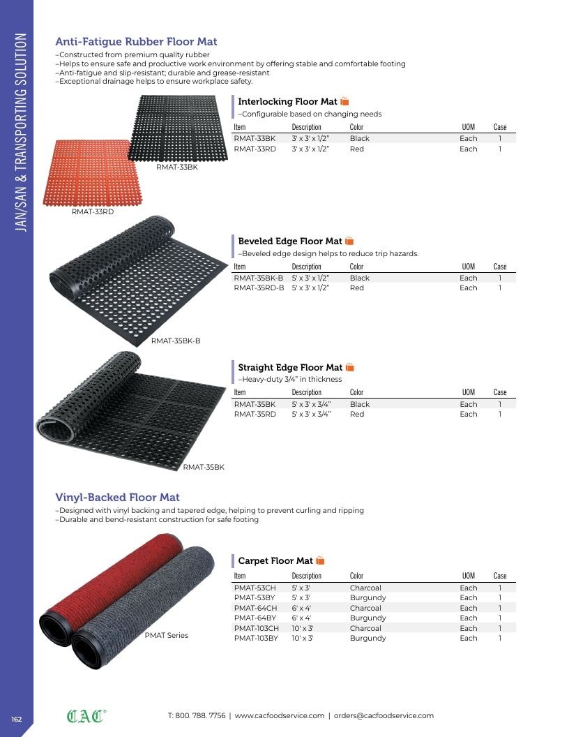C.A.C. Foodservice Smallwares Catalog Weekly Ad January 1 - December 31, 2026