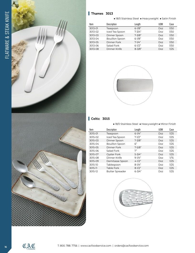 C.A.C. Foodservice Smallwares Catalog Weekly Ad January 1 - December 31, 2026