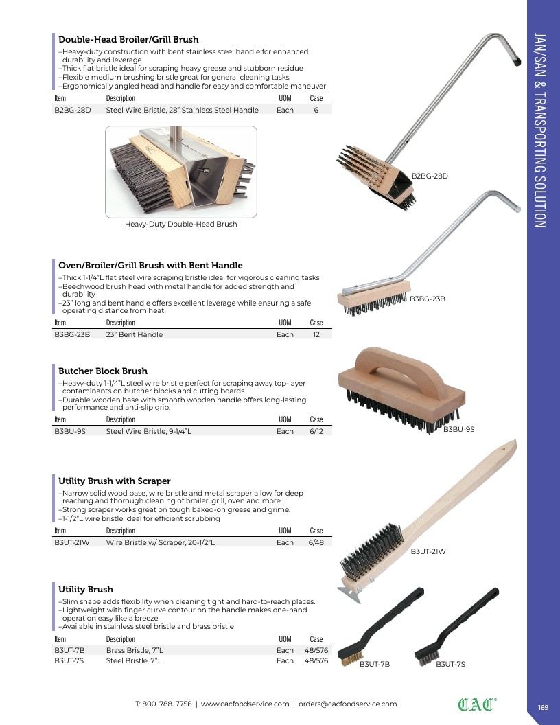 C.A.C. Foodservice Smallwares Catalog Weekly Ad January 1 - December 31, 2026