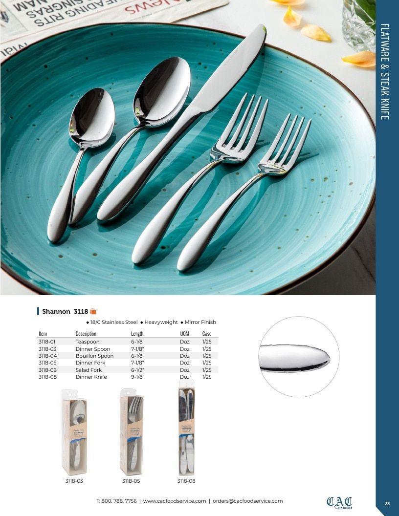 C.A.C. Foodservice Smallwares Catalog Weekly Ad January 1 - December 31, 2026