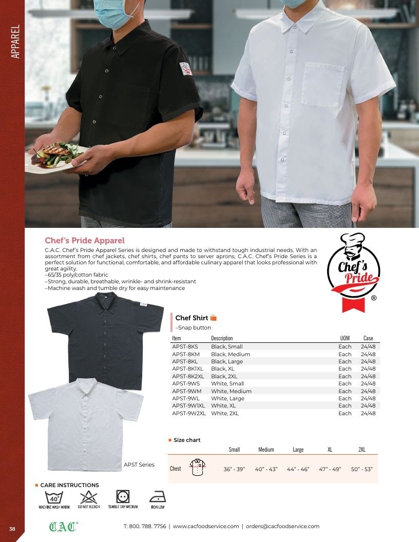C.A.C. Foodservice Smallwares Catalog Weekly Ad January 1 - December 31, 2026