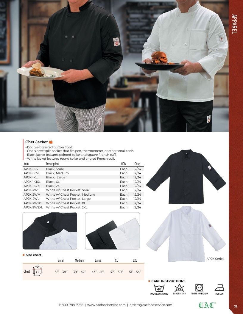C.A.C. Foodservice Smallwares Catalog Weekly Ad January 1 - December 31, 2026