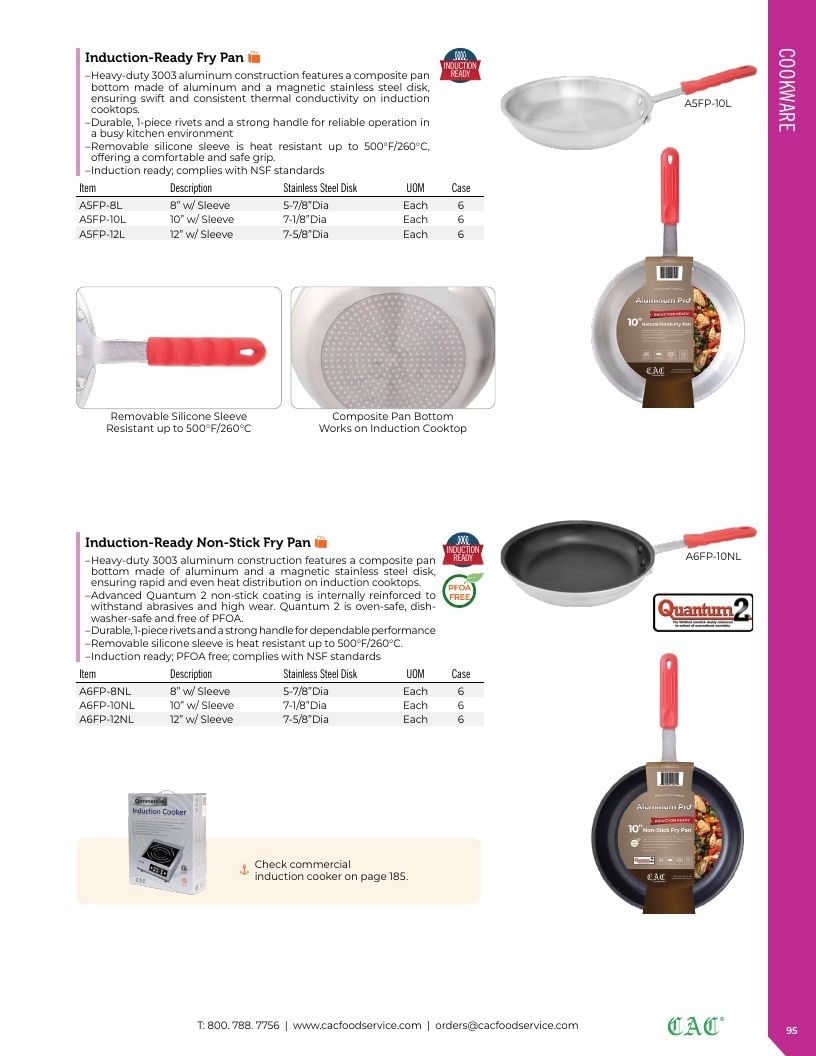 C.A.C. Foodservice Smallwares Catalog Weekly Ad January 1 - December 31, 2026