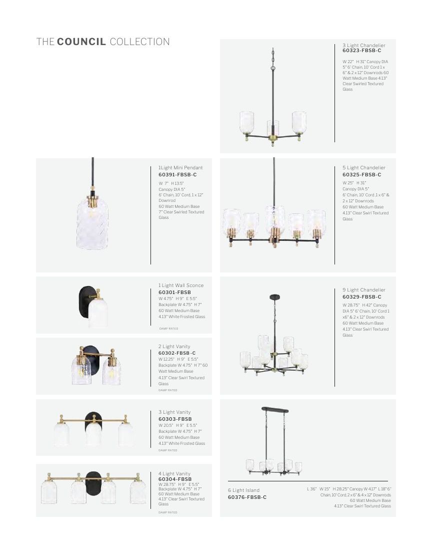 Craftmade Lighting Lookbook Weekly Ad January 1 - December 31, 2026