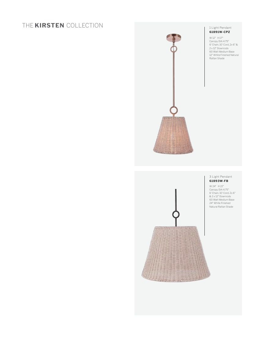 Craftmade Lighting Lookbook Weekly Ad January 1 - December 31, 2026