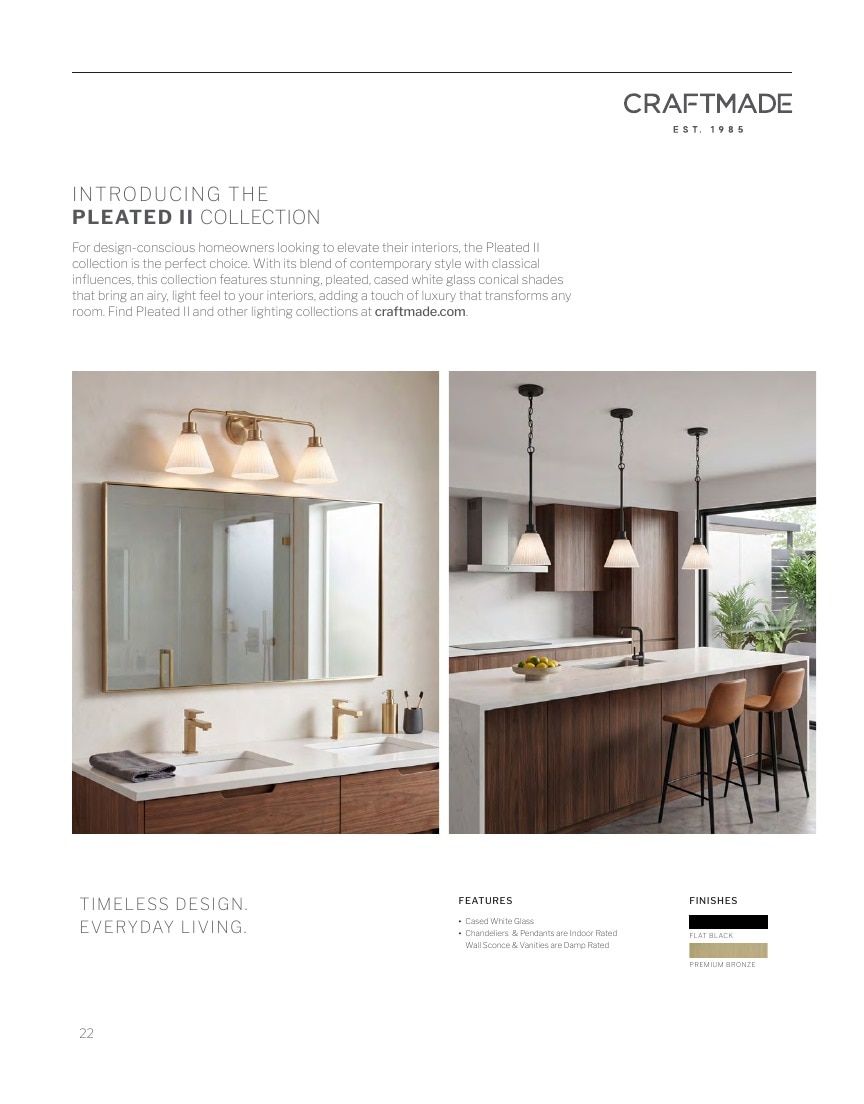 Craftmade Lighting Lookbook Weekly Ad January 1 - December 31, 2026