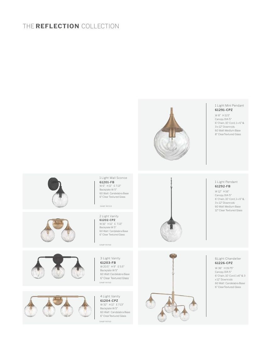 Craftmade Lighting Lookbook Weekly Ad January 1 - December 31, 2026