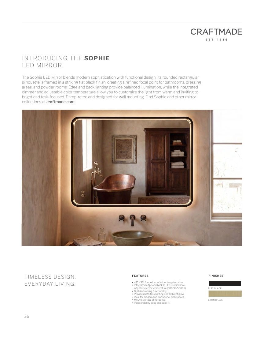 Craftmade Lighting Lookbook Weekly Ad January 1 - December 31, 2026