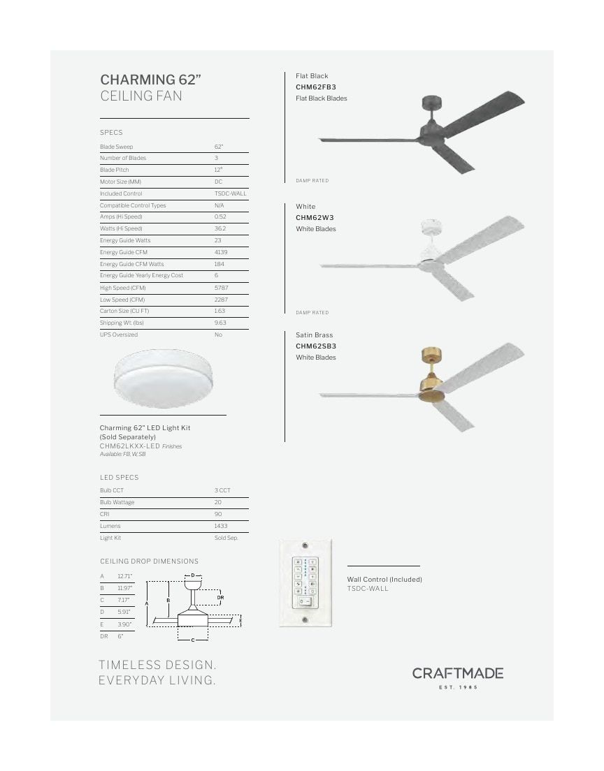 Craftmade Lighting Lookbook Weekly Ad January 1 - December 31, 2026