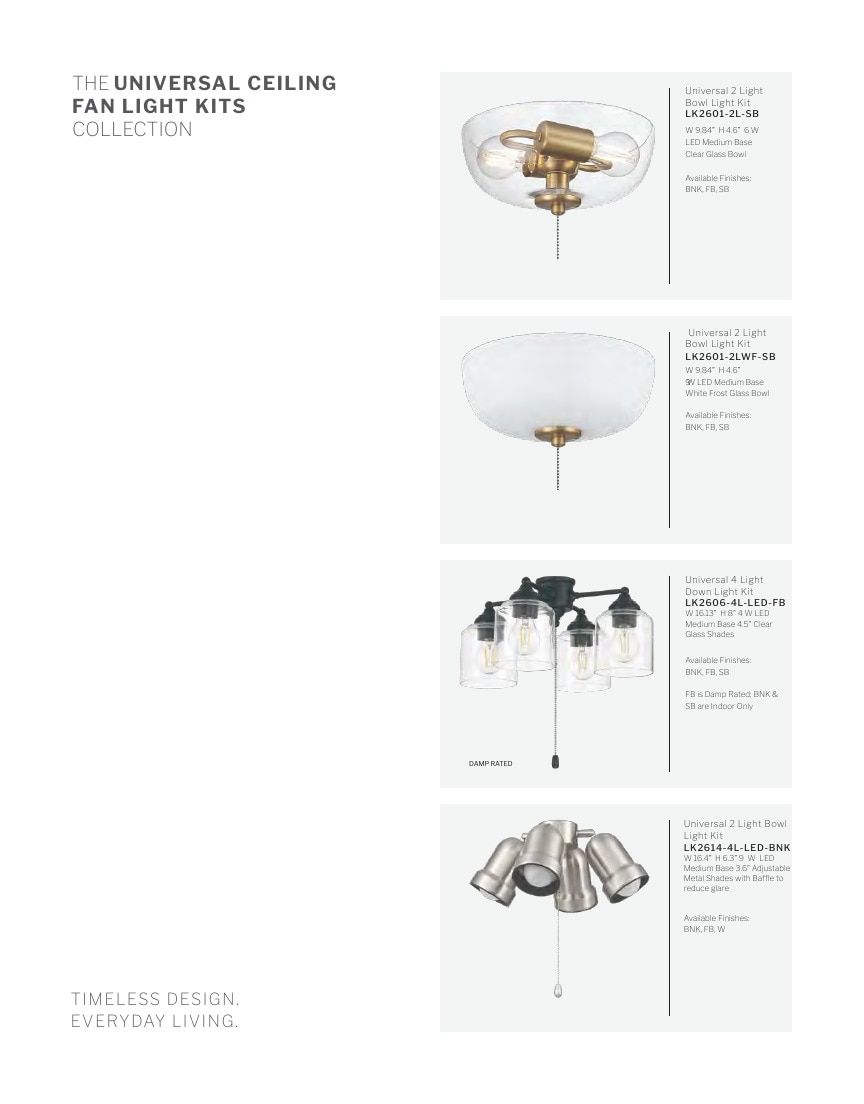 Craftmade Lighting Lookbook Weekly Ad January 1 - December 31, 2026