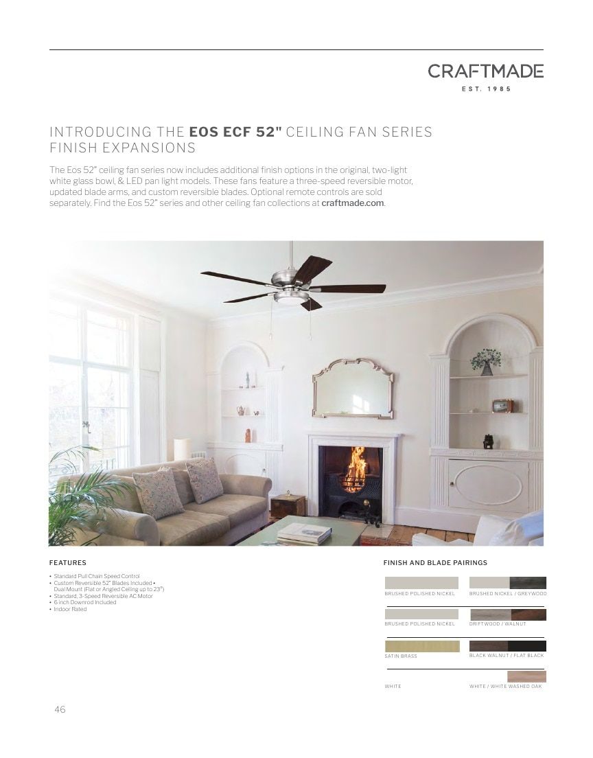 Craftmade Lighting Lookbook Weekly Ad January 1 - December 31, 2026