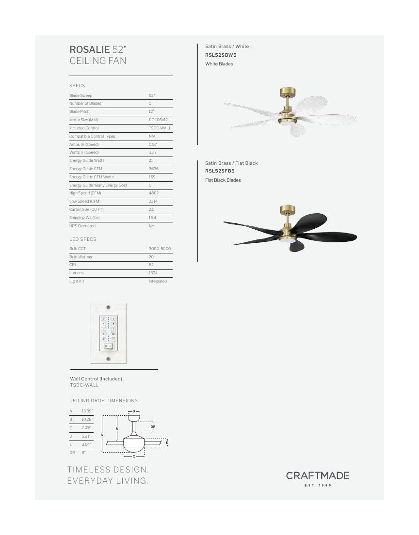 Craftmade Lighting Lookbook Weekly Ad January 1 - December 31, 2026