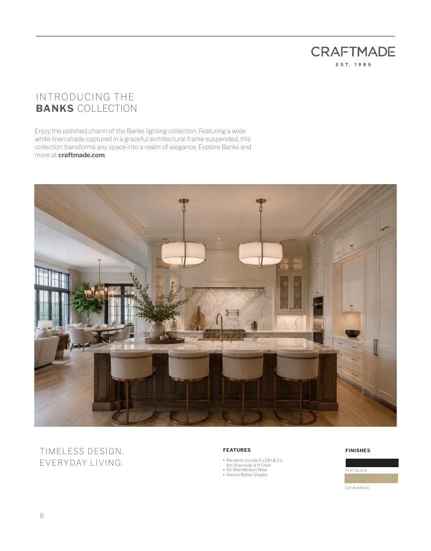 Craftmade Lighting Lookbook Weekly Ad January 1 - December 31, 2026