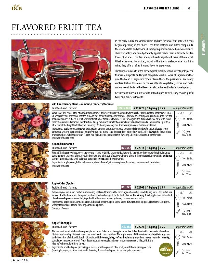 Dethlefsen & Balk Flavored Tea Catalog Weekly Ad January 1, 2026 - December 31, 2027