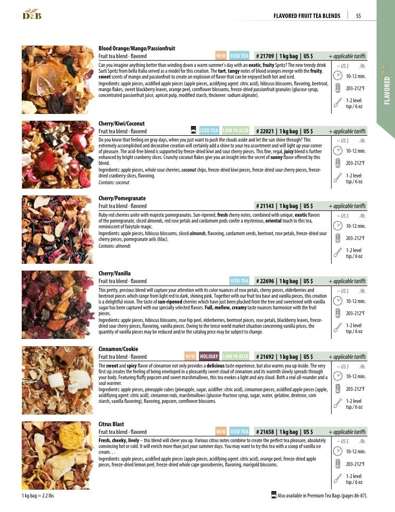 Dethlefsen & Balk Flavored Tea Catalog Weekly Ad January 1, 2026 - December 31, 2027