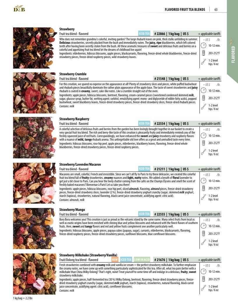 Dethlefsen & Balk Flavored Tea Catalog Weekly Ad January 1, 2026 - December 31, 2027