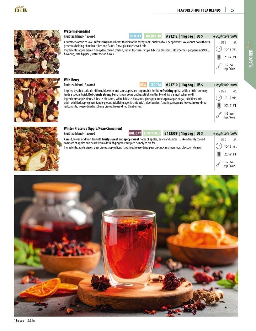 Dethlefsen & Balk Flavored Tea Catalog Weekly Ad January 1, 2026 - December 31, 2027