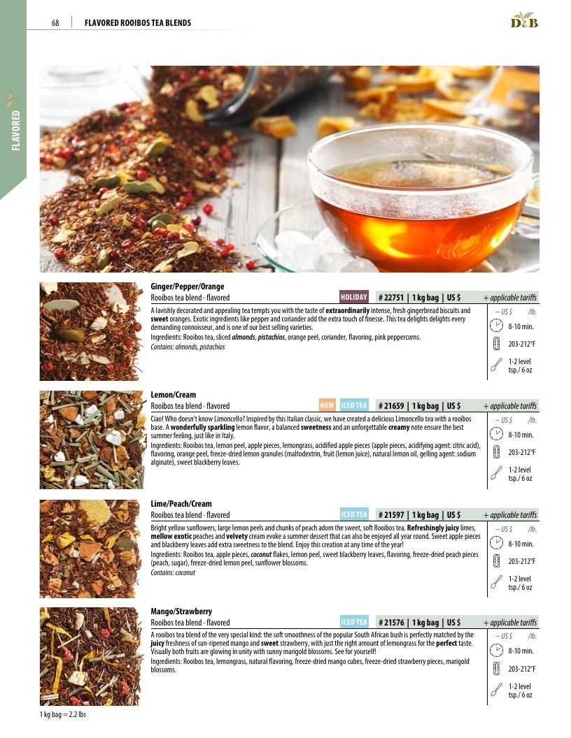 Dethlefsen & Balk Flavored Tea Catalog Weekly Ad January 1, 2026 - December 31, 2027